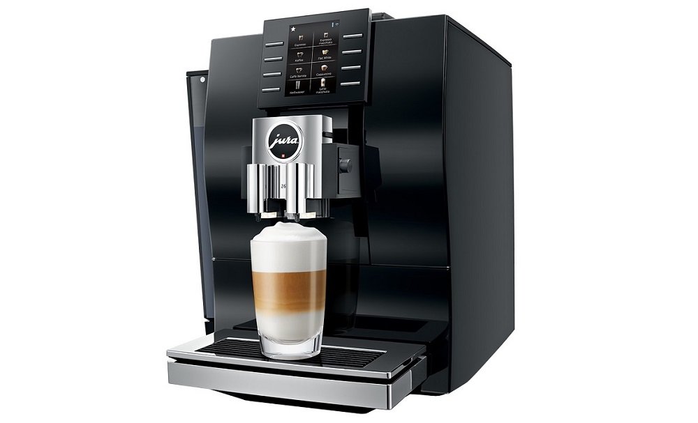 Ekspres JURA Z6 Diamond Black system obiegu płynów