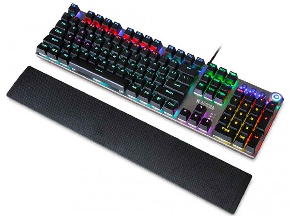 Klawiatura IBOX Aurora K-3 (IKGMK3) - Ergonomiczna podporka