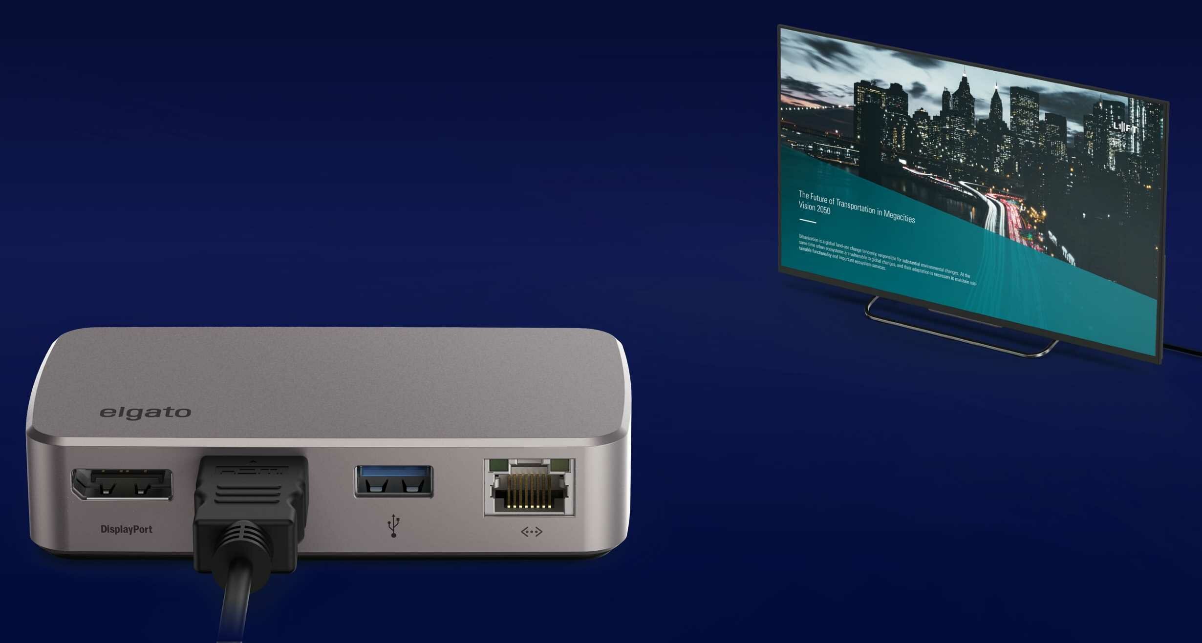 Stacja dokująca ELGATO Thunderbolt 3 Mini Dock - zasilania