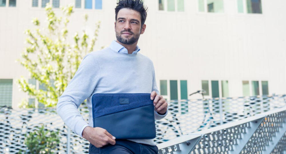 Etui na laptopa RIVACASE Egmont odcienie kolory torba elegencja