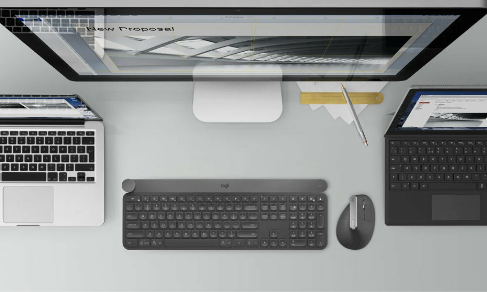 LOGITECH MX Vertical desk