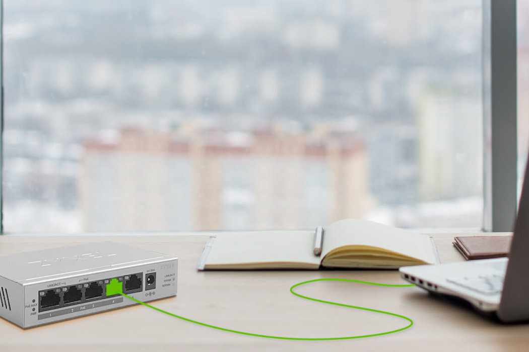 Switch ZYXEL GS1005HP-EU0101F transfer