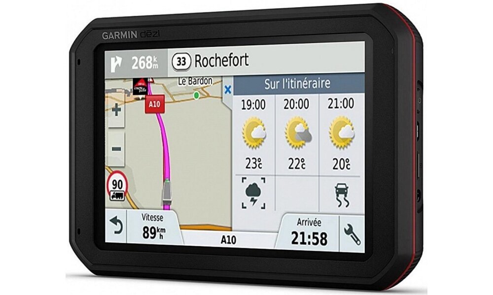 Nawigacja GARMIN DezlCam 785 LMT-D EU mapy ekran sterowanie licencja gps wifi