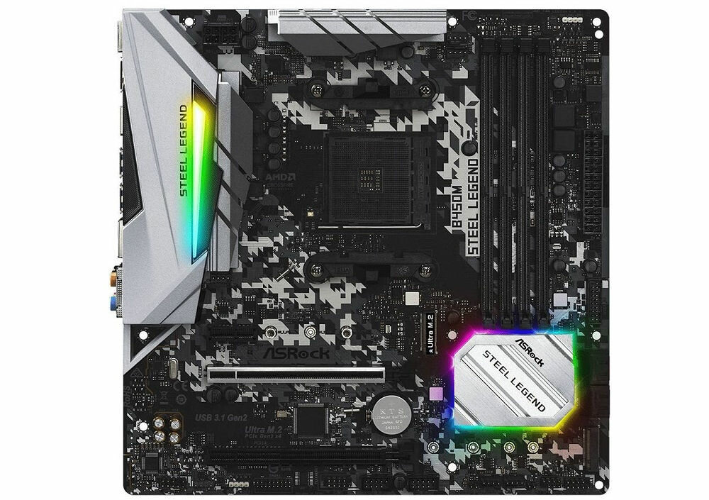 Płyta główna ASROCK B450M Steel Legend - StoreMI HDD SSD funkcja uczenia maszynowego zapis danych