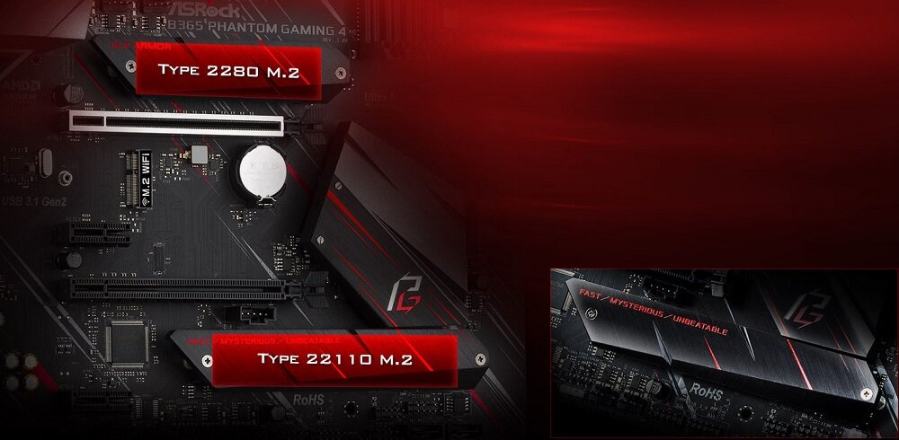 Płyta główna ASROCK B365 Phantom Gaming 4 - Funkcjonalne technologie