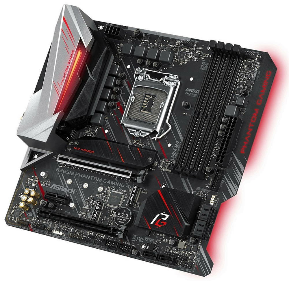 Płyta główna ASROCK B365M Phantom Gaming 4 - maksywamlna produktywnosc 