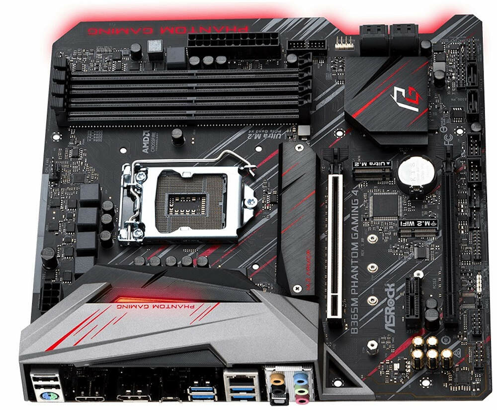 Płyta główna ASROCK B365M Phantom Gaming 4  - najwyzsza jakosc dzwieku  