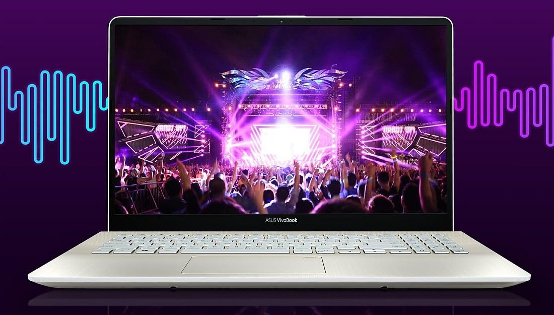 Laptop ASUS VivoBook S430 S14  - Dźwięk