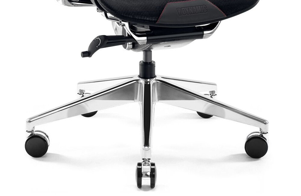 Fotel DIABLO CHAIRS V-Dynamic Antracytowy kółka podstawa
