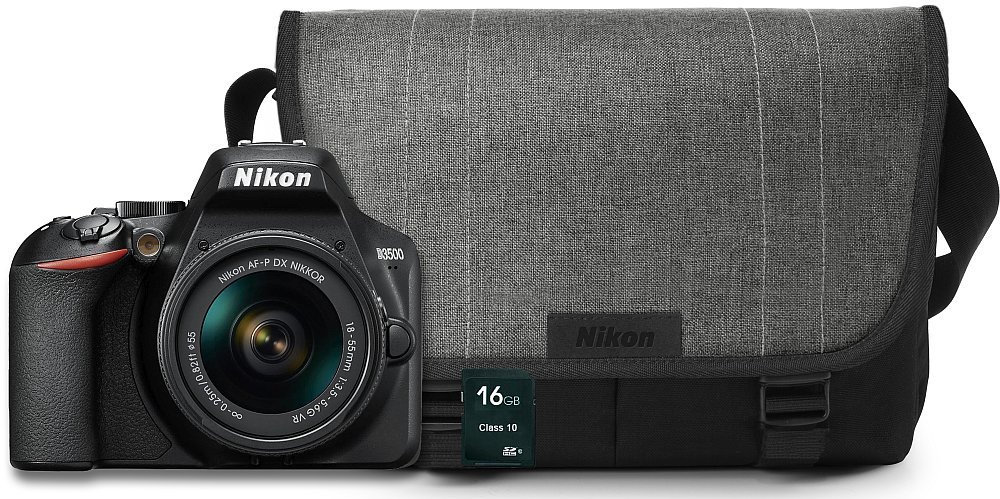 Aparat NIKON D3500 zestaw obiektyw