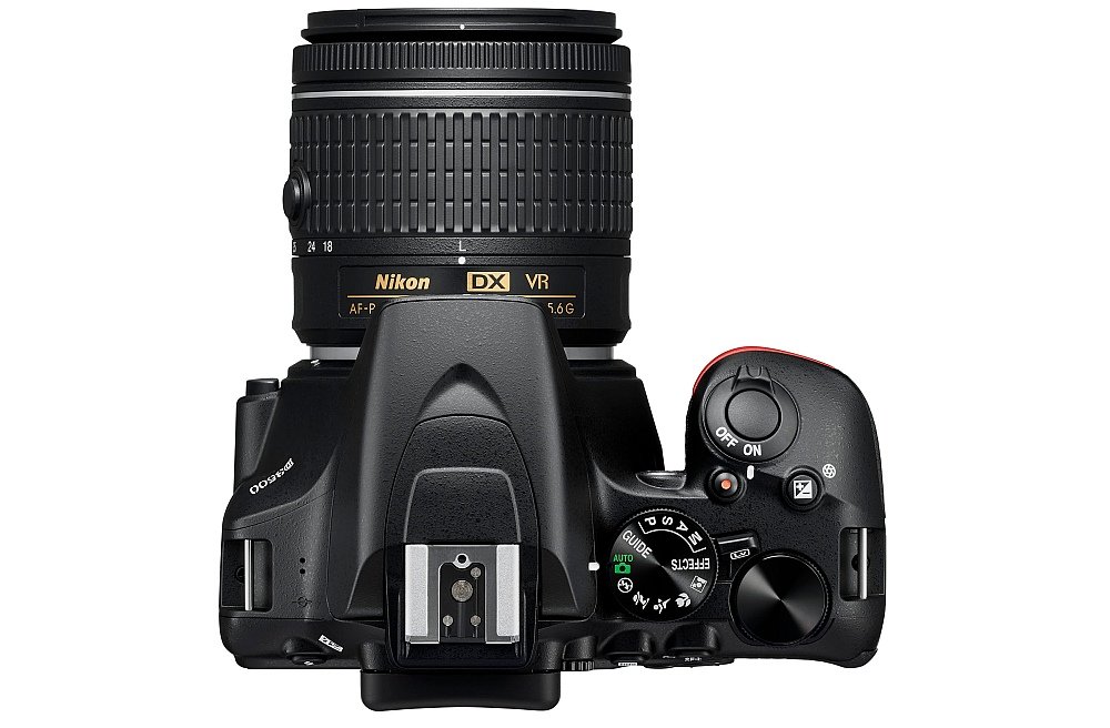 Aparat NIKON D3500 obsługa chwyt ergonomia przyciski menu