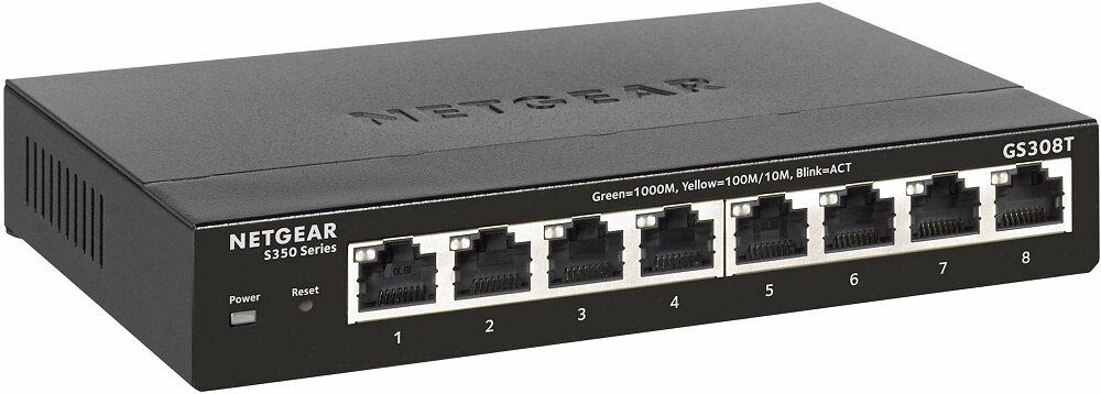 Switch NETGEAR GS308T-100PES - przepustowośc na wysokim poziomie efektywna praca