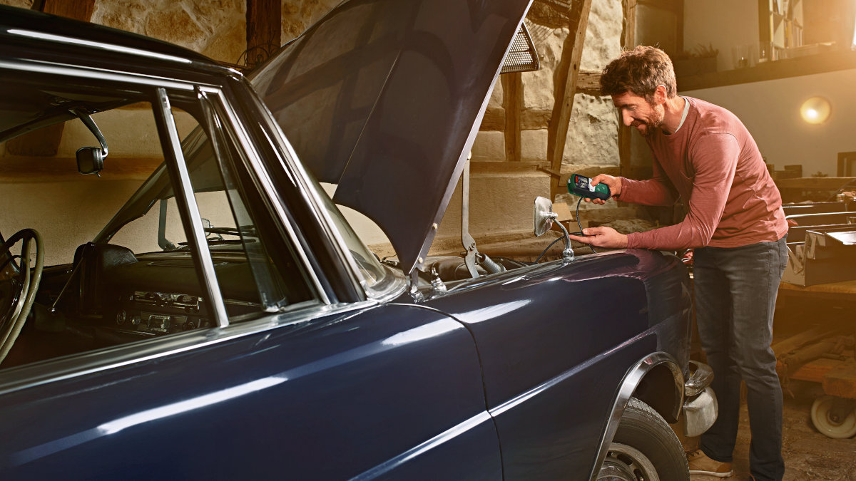 KAMERA INSPEKCYJNA BOSCH UNIVERSAL INSPECT tryby praca szczegóły