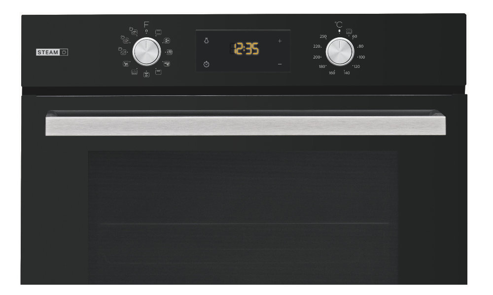 Piekarnik WHIRLPOOL OAS KC8V1 BLG - Łatwy w użyciu panel użytkownika