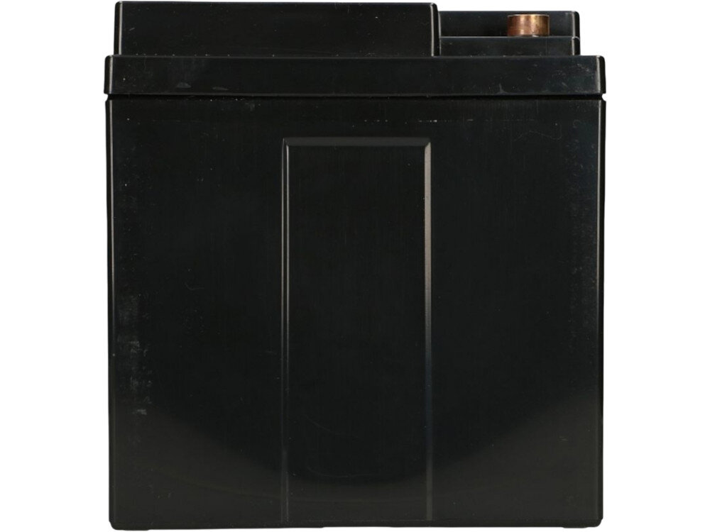 Akumulator EXTRALINK EX.9779 40Ah 12V, backup, telekomunikacja, wózki, łodzie, na białym tle akumulator od bocznej strony