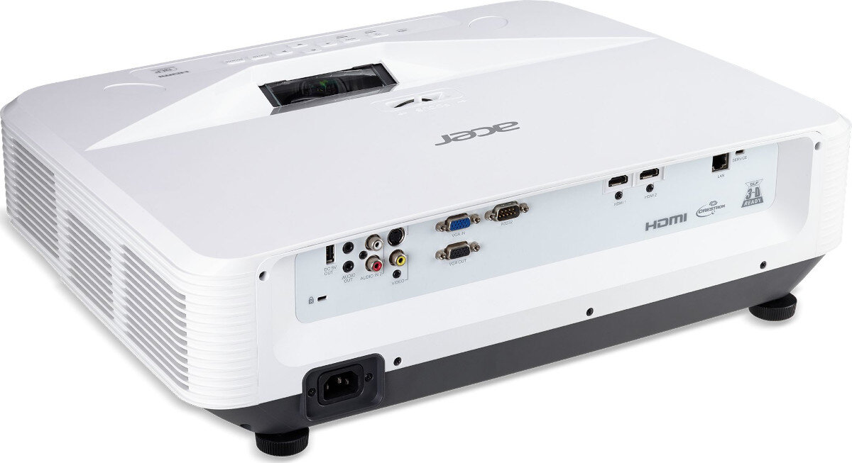 Projektor ACER UL6200 złącza porty podłączenie łączność