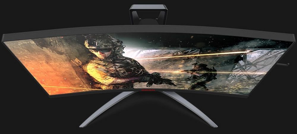 Monitor AOC AG273QCX - Zakrzywiony Ekran