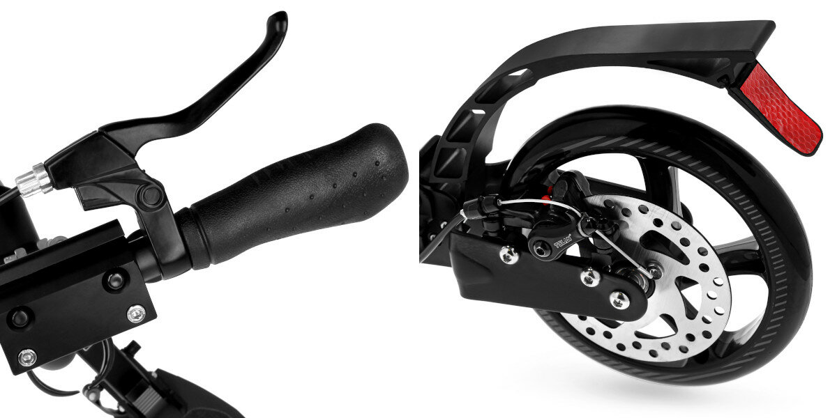 Hulajnoga SPOKEY Artifact dwa hamulce tarczowy i nożny