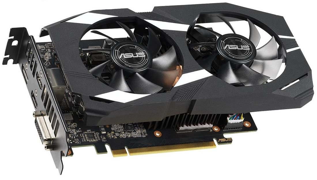 Karta graficzna ASUS GeForce GTX 1660 Ti Dual OC 6GB - Wentylator