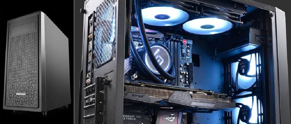 Obudowa DEEPCOOL E-Shield - konstrukcja 