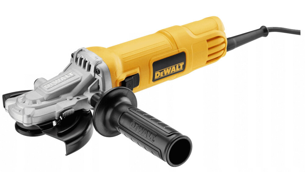 Szlifierka kątowa STANLEY FMEG220KA 3 sposoby ułożenia uchwytu bocznego maksymalna wygoda bezpieczeństwo pracy