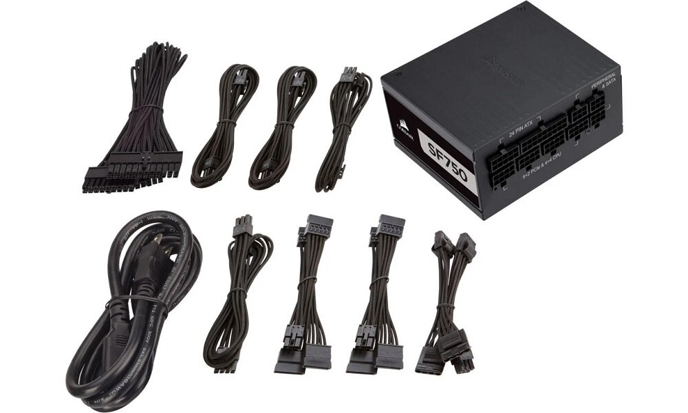 Zasilacz CORSAIR SF750 750W Platinium - modularny