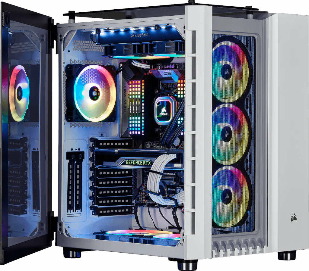 Obudowa CORSAIR Crystal-680X-RGB - wentylatory