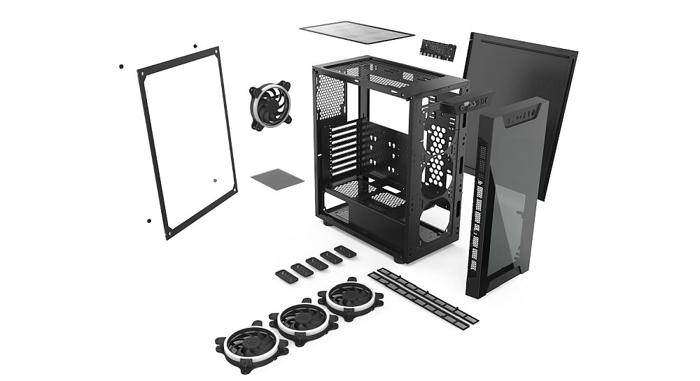 Obudowa SILENTIUM PC Armis AR5X  TG  opis