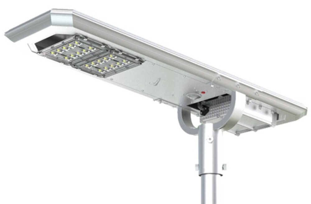 Lampa solarna POWERNEED SSL34 zaawansowana technologia ekologiczne zasilanie solarne do oswietlania przestrzeni zewnetrznych
