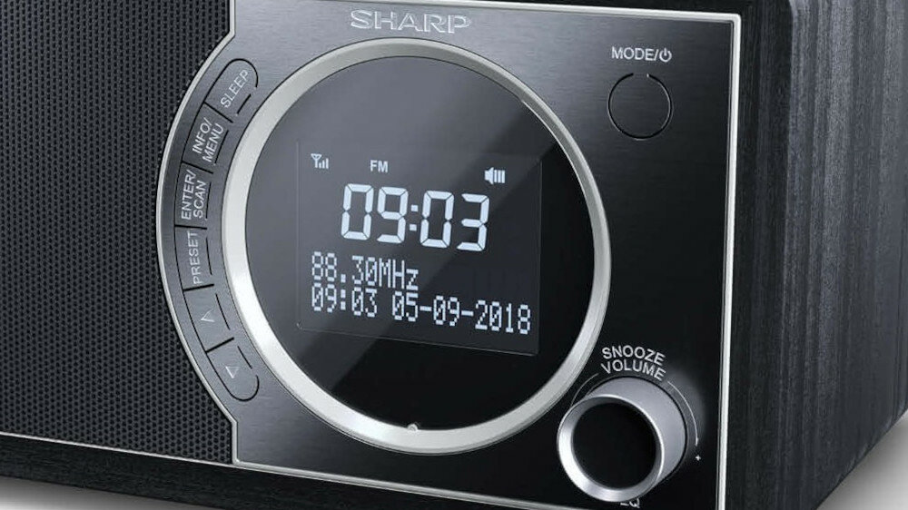 Radio SHARP DR-450 - interfejs