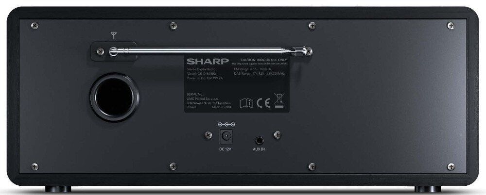 Radio SHARP DR-S460 - design