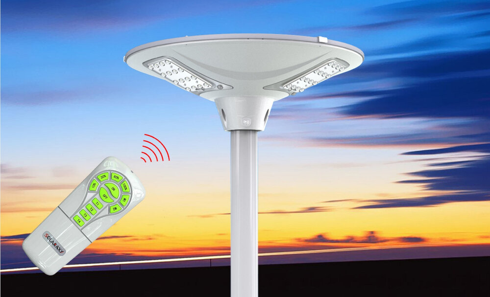Lampa solarna POWERNEED SLL12 klasa ochrony IP65 pelna odpornosc na pyl i wode wytrzymalosc mechaniczna IK10 praca w temperaturach od -20°C do 65°C systemy ALS2.0 VFT TCS