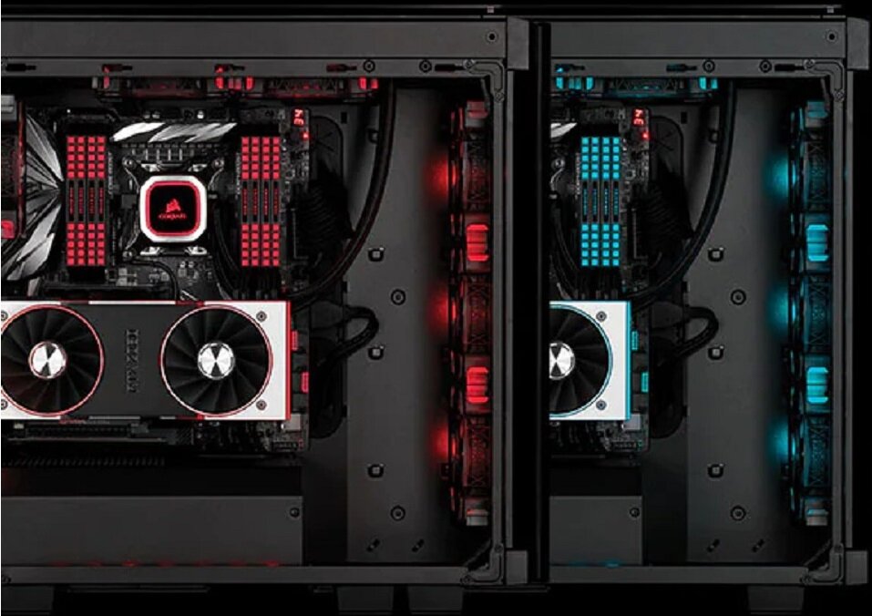 Wentylator CORSAIR iCUE QL120 RGB - podswietlenie