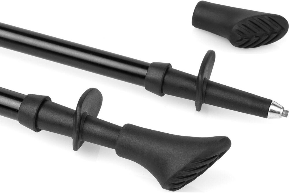 Kijki do nordic walking SPOKEY (105 - 135 cm) Neatness II gumowe koncowki groty widiowe aluminium