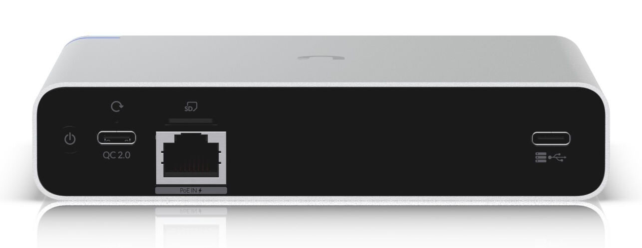 Kontroler UBIQUITI UCK-G2-PLUS energooszczędny 802.3af PoE USB-C wbudowana bateria