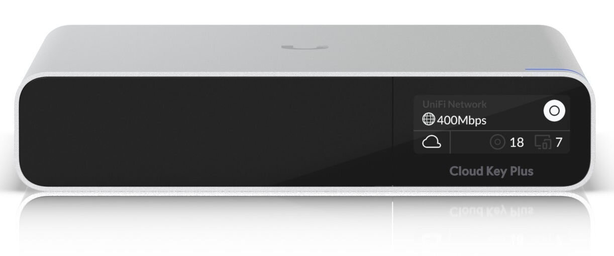Kontroler UBIQUITI UCK-G2-PLUS wbudowany wyświetlacz