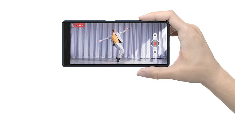 smartfon sony xperia 10 nagrywanie film