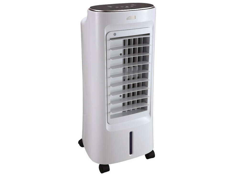 Klimator HB AC0090DWRC wielofunkcyjne urządzenia oczyszczać nawilżać chłodzić powietrze nowoczesna konstrukcja obrotowe kółka lekk waga