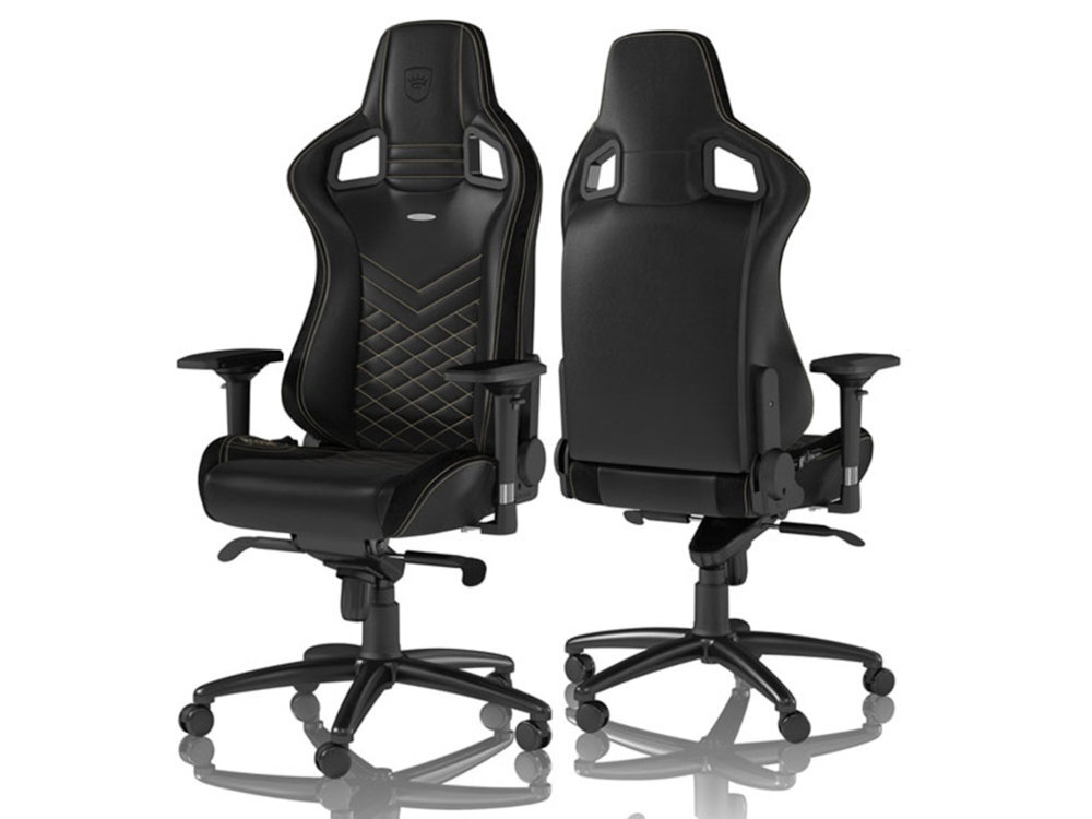 Fotel NOBLECHAIRS Epic wysokiej jakości komfort Skóra syntetyczna praktyczna tradycyjnej skóry