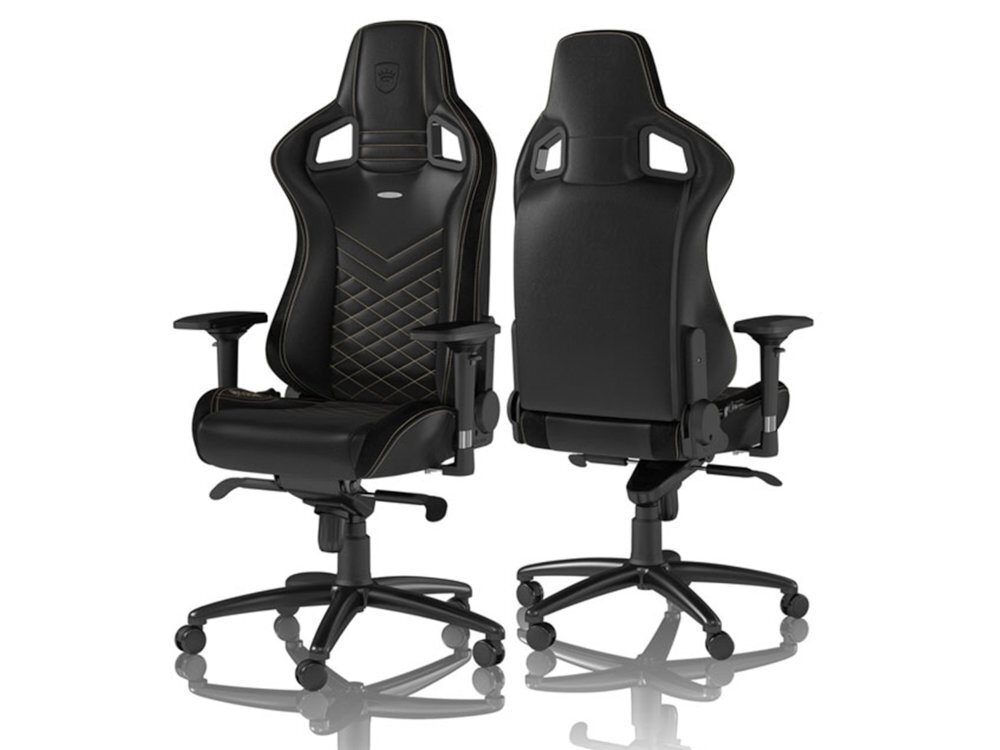 Fotel NOBLECHAIRS Epic wysokiej jakości komfort Ekoskóra praktyczna tradycyjnej skóry