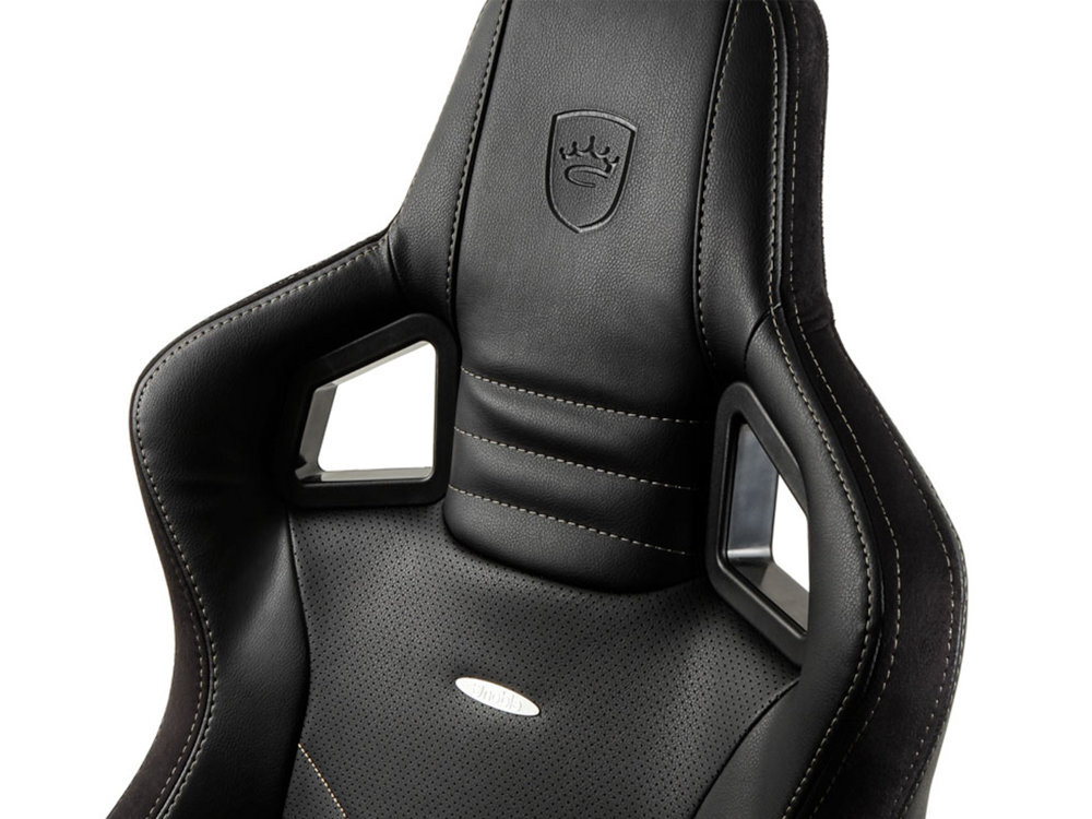 Fotel NOBLECHAIRS Epic podłokietniki 4d możliwością regulacji horyzontalnie, bocznie, wertykalnie (wysokość) oraz kąta nachylenia