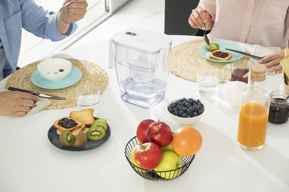 Dzbanek filtrujący LAICA Big Milano J81AA Biały duża pojemność, bez częstego napełniania, łatwe przygotowanie napojów