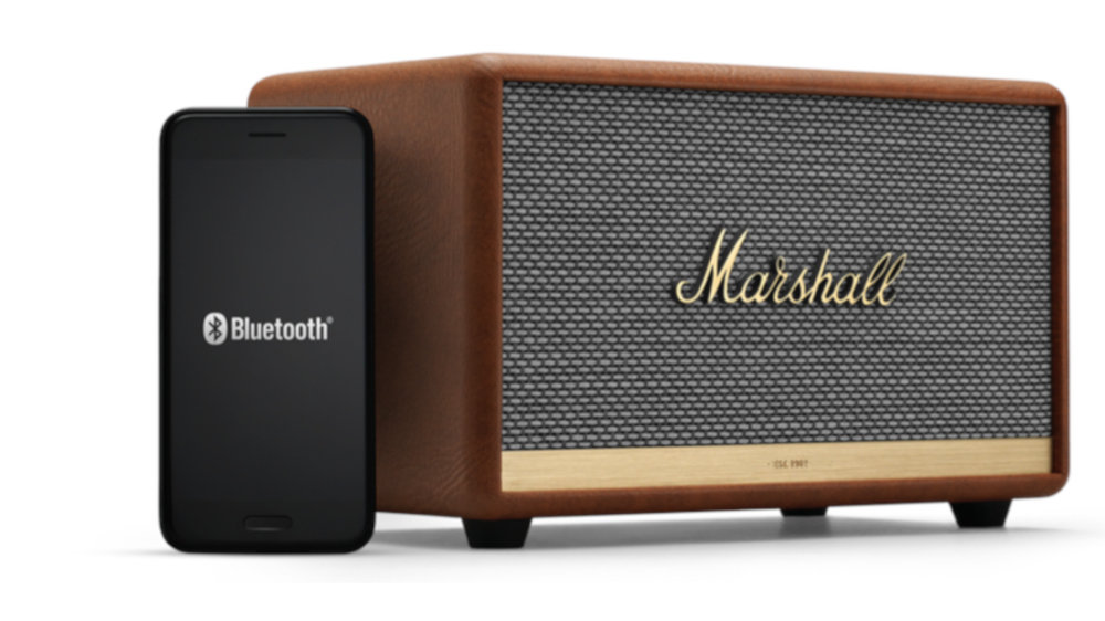 MARSHALL Stanmore II Чорний мобільний динамік - підключення Bluetooth