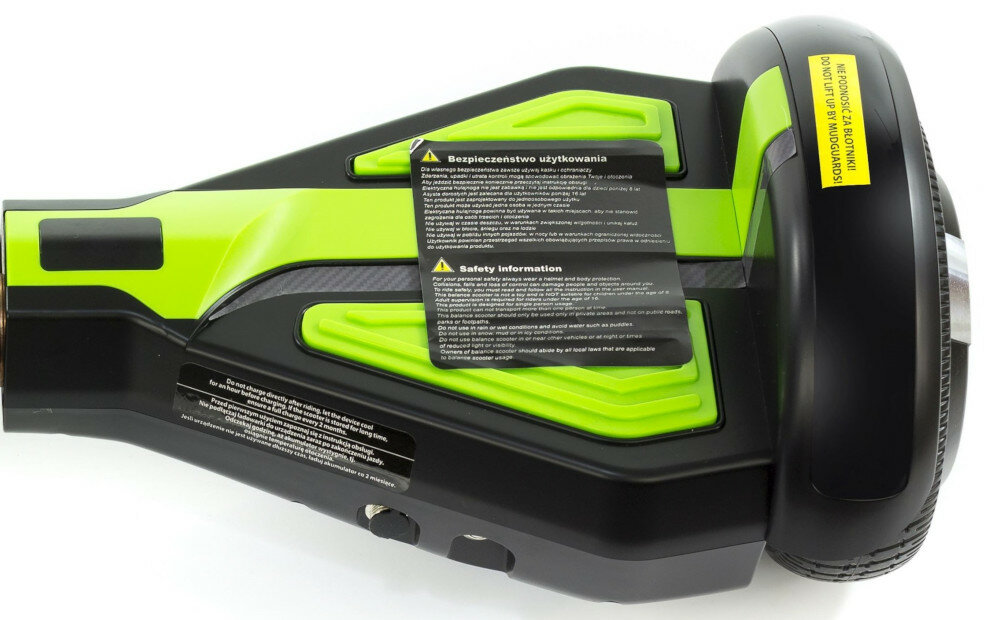 Elektryczna deskorolka smartboard KAWASAKI KX-PRO6.5D Czarno-zielony