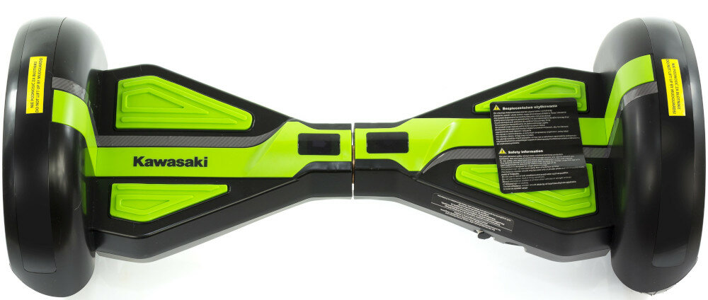 Elektryczna deskorolka smartboard KAWASAKI KX-PRO10.0D Czarno-zielony sterowanie