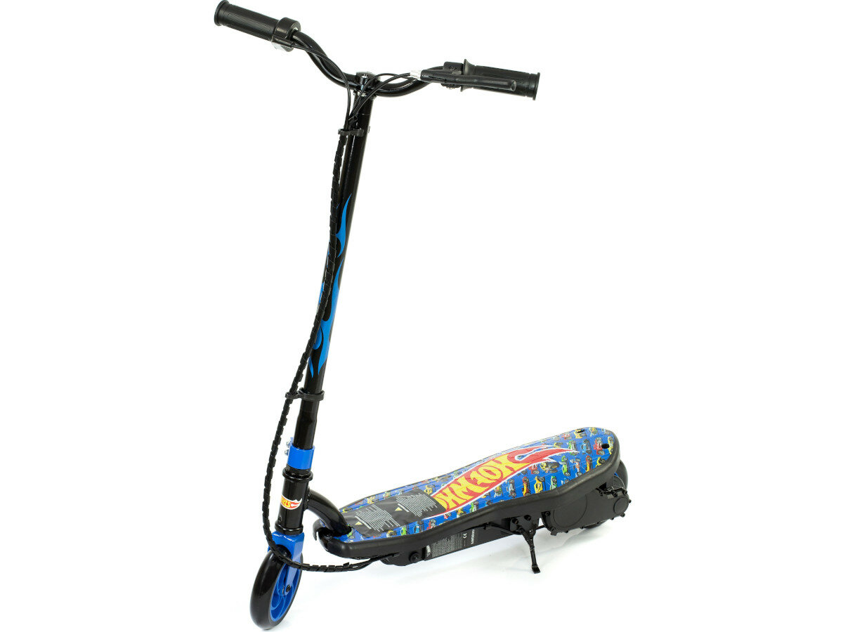 Hulajnoga elektryczna HOT WHEELS HT-KS-5.5 Czarno-niebieski wyglad waga