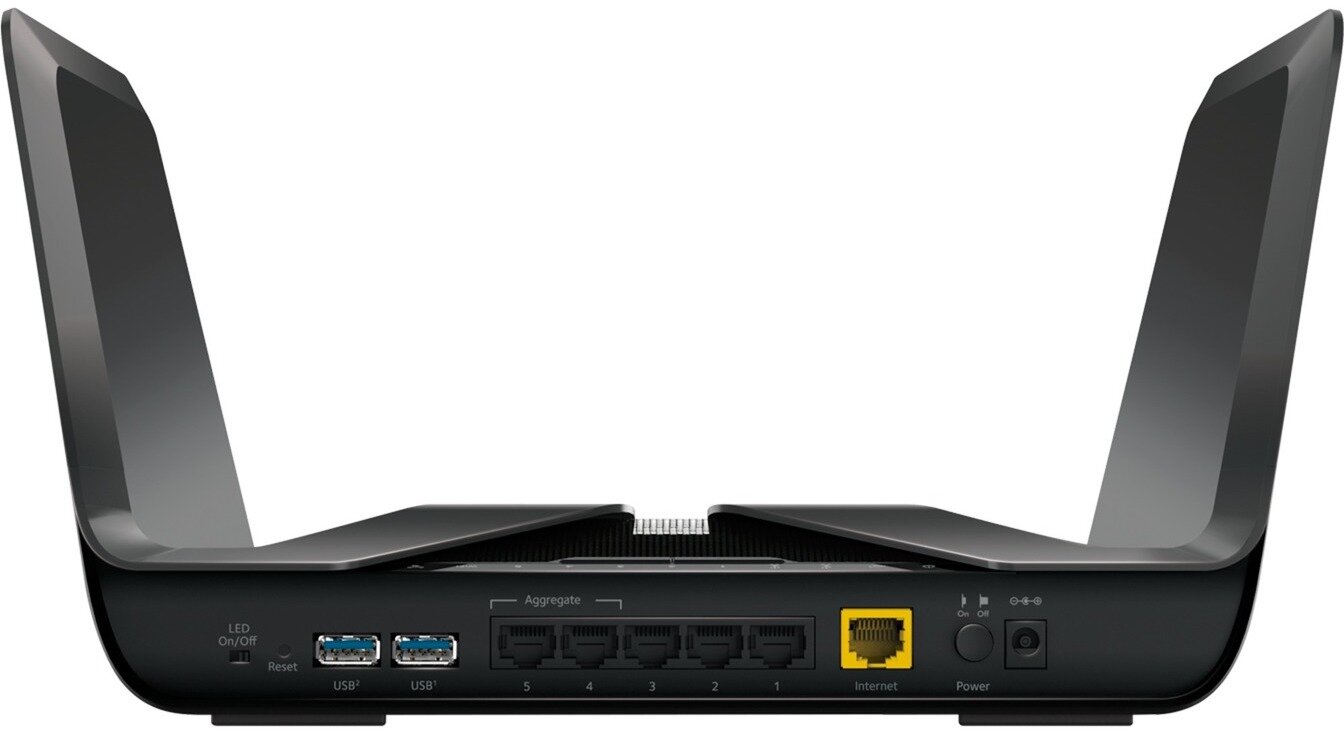 Router NETGEAR RAX80 - porty 