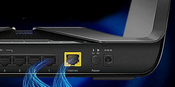 Router NETGEAR RAX80 - WAN 