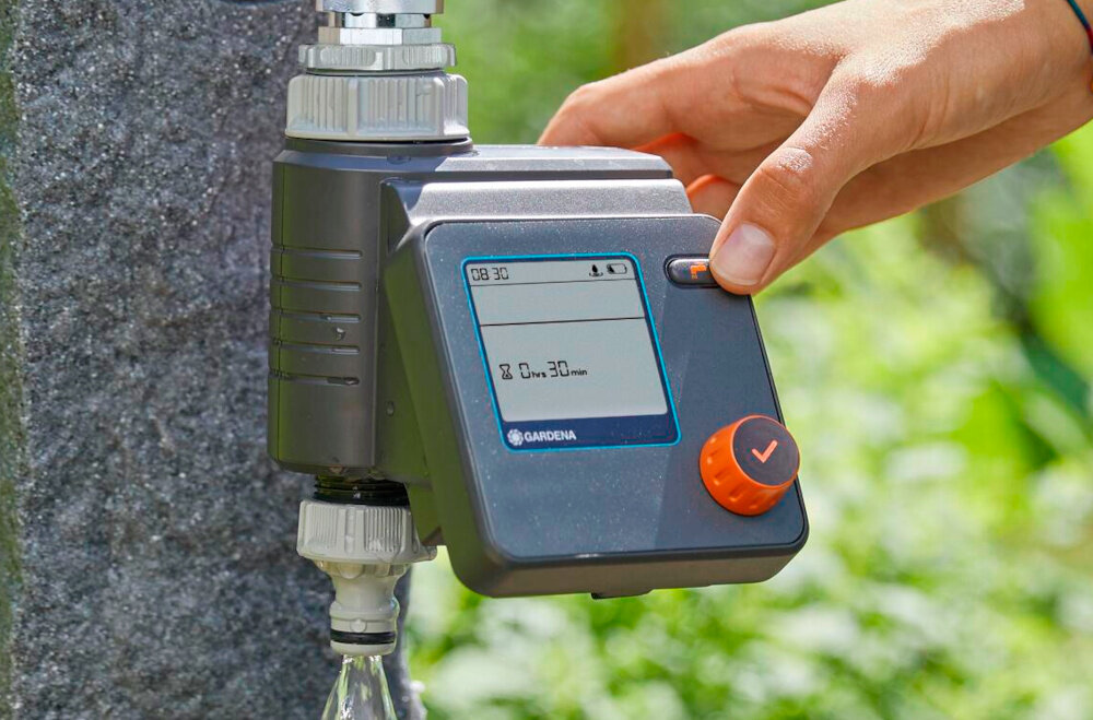 Sterownik nawadniania GARDENA Select 01891-29 funkcja Rain Off funkcja Water Safe