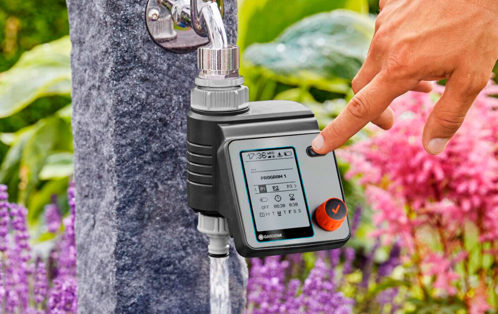 Sterownik nawadniania GARDENA Master 01892-29 funkcja Rain Off funkcja Water Safe